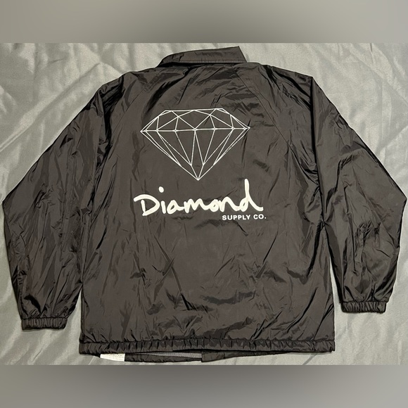 Men’s Diamond Supply Co Coach Jacket Size S - Picture 4 of 9